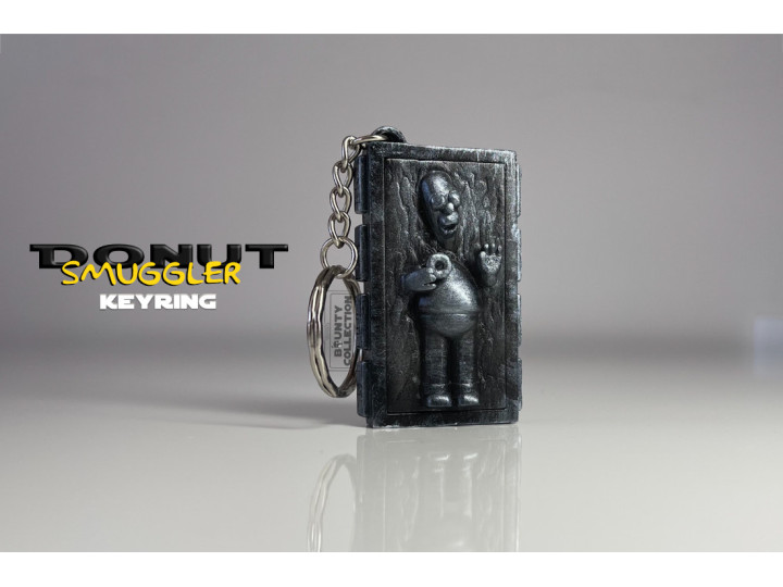 Donut Smuggler Keyring